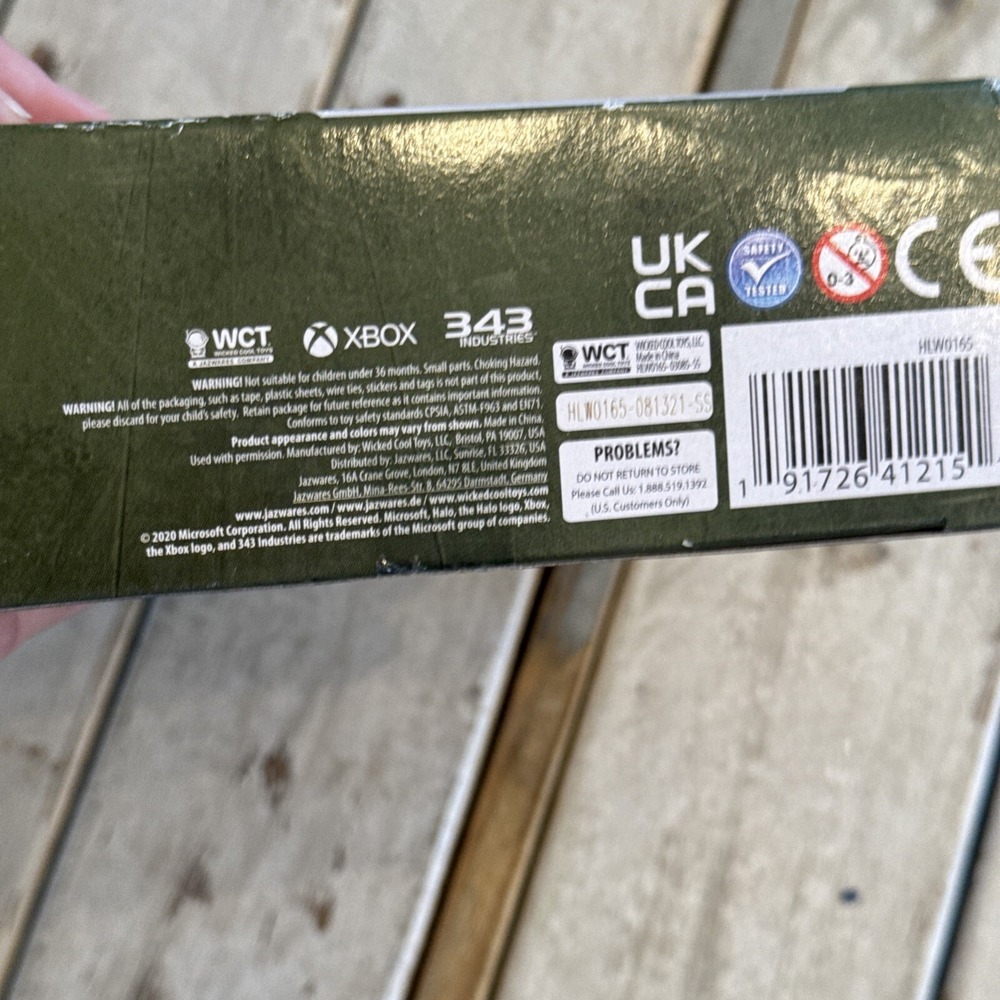 Halo Infinite Master Chief Figure 4.5" Assault Rifle-Series 2 New Box Damaged - Picture 11 of 13